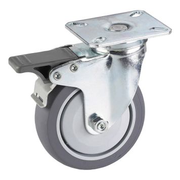 Kalustepyörä Stabilit Ø 50 x 19 mm, levy 60 x 60 mm