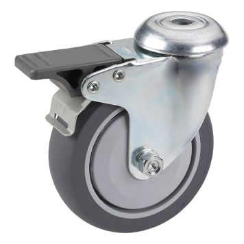 Kalustepyörä Stabilit Ø 50 x 19 mm, 10,2 mm jarru