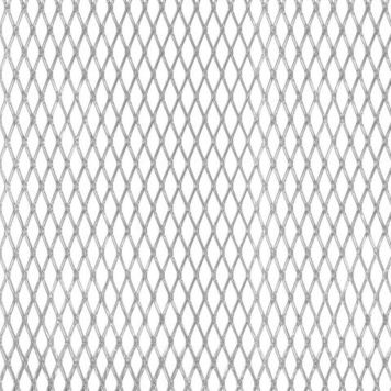 Alumiiniverkko Kantoflex Hopea 10,3 x 5 x 1 mm