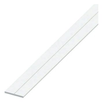 Lattatanko Kantoflex Muovi Valkoinen 2 x 25 x 1000 mm