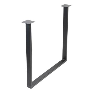 Pöydänjalka Wagner System Musta 72 x 70 x 5 cm