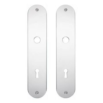 Pitkä avainkilpi Beslagsboden SPAR B894K Kiillotettu kromi