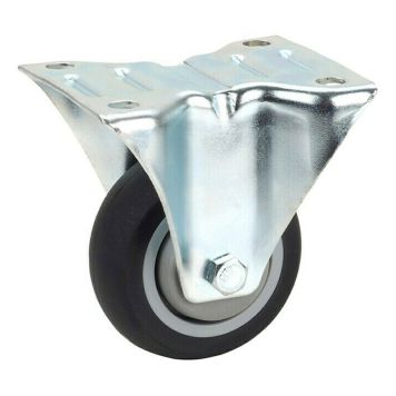 Kiinteä Pyörä Ø 80 mm Musta