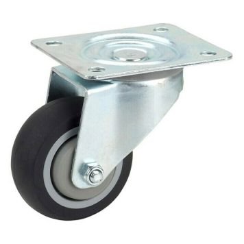 Kuljetuspyörä Ø 80 mm Musta