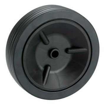 Pyörä Musta 150 mm