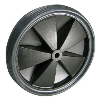 Pyörä Musta Urallinen 150 mm