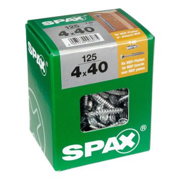 MDF-Ruuvi Spax TRX WIROX 4x40 mm 125KPL