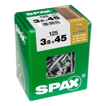 MDF-Ruuvi Spax TRX WIROX 3,5x45 mm 125KPL