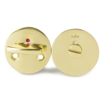 WC-vääntönuppi Habo F262 Kiillotettu messinki