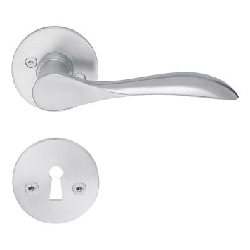 Väliovenpainike Beslagsboden Design B857KMN Mattaharjattu kromi