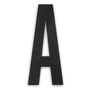 Talokirjain Habo Work musta A