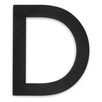 Talokirjain Habo Home musta D