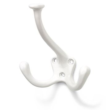 Vaatekoukku Habo Milo Valkoinen