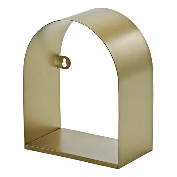 Teräshylly Dolle Shelf+ Lido Kultainen 250 x 200 x 120 mm