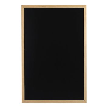 Magneettinen Liitutaulu Zeller Musta 60 x 40 cm