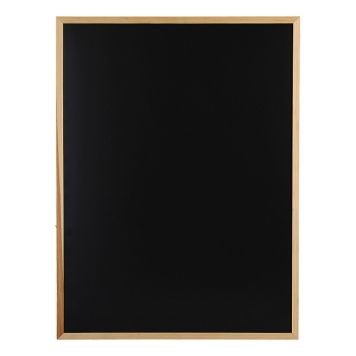 Magneettinen Liitutaulu Zeller Musta 80 x 60 cm