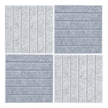 Ilmoitustaulu Zeller Huopa 30 x 30 cm 4 kpl