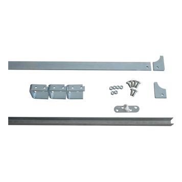 Liukukiskosetti HBS Betz 1 mm leveälle ovelle, kantavuus 70 - 100 kg