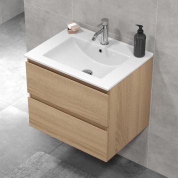 Allaskaappi Riva Camden 60 cm tammi