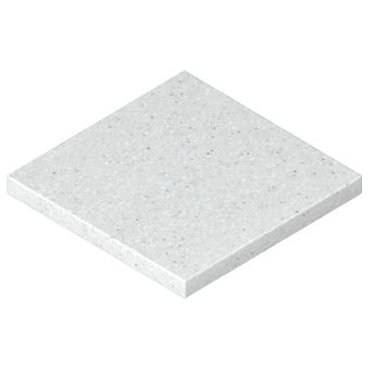 Työtaso Camargue Skärgård IQ valkoinen kimalle