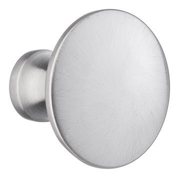 Nuppi Beslagsboden Modern BK207M 38 mm Harjattu Kromi