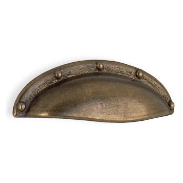 Kupuvedin Beslagsboden B570 64 mm Antiikkimessinki