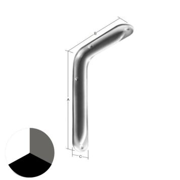 Hyllynkannatin Format Valkoinen 145 x 100 mm