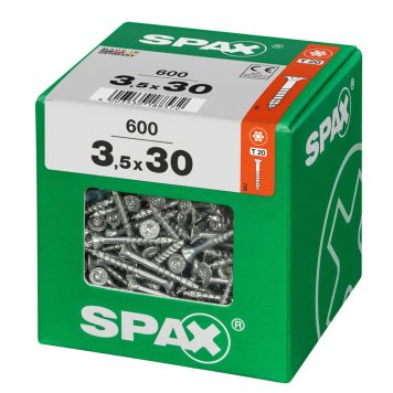 Puuruuvi Spax 3,5 x 30 mm 600 kpl