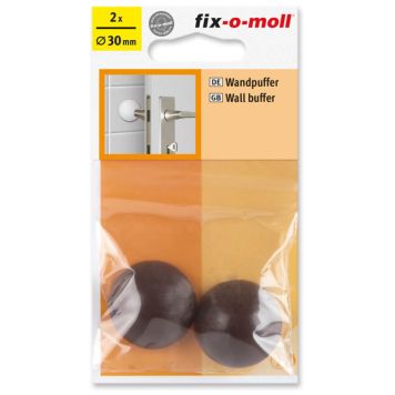 Ovenpysäytin Fix-o-moll 30 mm ruskea 2 kpl