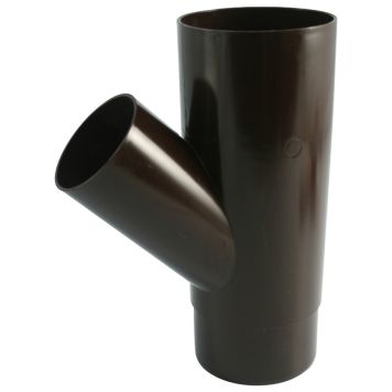 Haaraputki 45° Marley DN 105/75 ruskea