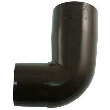 Putkikäyrä 87° Marley DN 53 ruskea