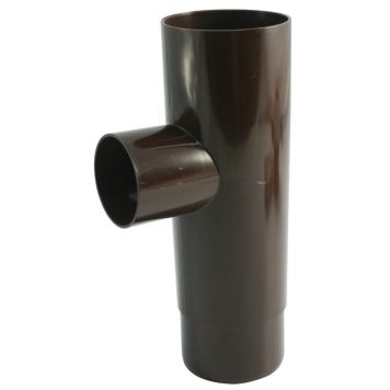 Haaraputki 87° Marley DN 75/53 ruskea