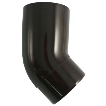 Putkikäyrä 45° Marley DN 75 ruskea