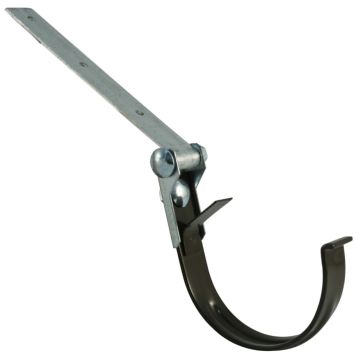 Säädettävä koururauta Marley 125 mm ruskea