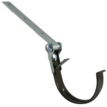 Säädettävä koururauta Marley 100 mm ruskea