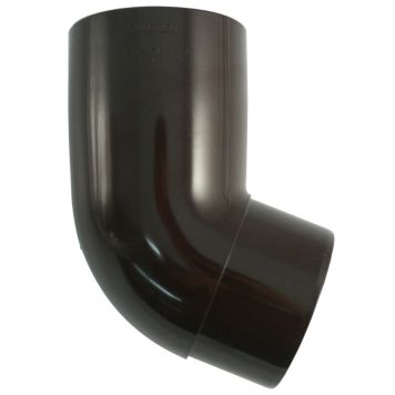 Putkikäyrä 67° Marley DN 105 ruskea