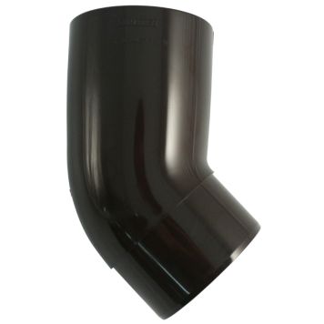 Putkikäyrä 45° Marley DN 105 ruskea