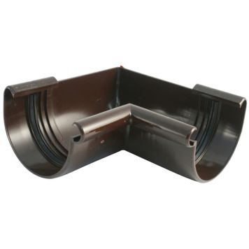 Räystäskourun sisäkulma 90° Marley 100 mm ruskea