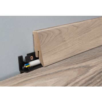 Jalkalista Logoclic K40 C Pinie Verola MDF 19 x 40 x 2600 mm