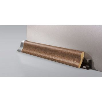 Jalkalista Logoclic K40 Marsala MDF 22 x 40 x 2600 mm