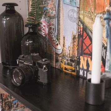 Kontaktimuovi D-C-Fix Mustapuu 67,5 x 200 cm