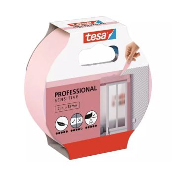 Maalarinteippi Professional Tesa Sensitive 25 m x 38 mm