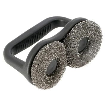 Teräsvillatyyny Kingstone 2 kpl Kahvalla