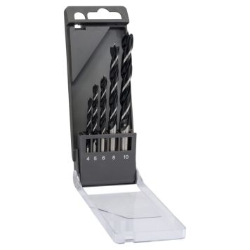 Puuporanteräsarja Craftomat 5-osainen 4-10 mm