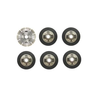 Laikkasetti Ryobi 125 mm RAK6AGD125