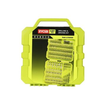 Poranterä- ja ruuvauskärkisarja Ryobi RAK127DDSD 127-os