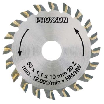 Sahanterä Proxxon 50 x 10 mm 20 Z