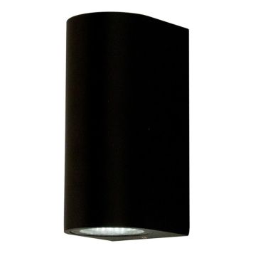 Ulkoseinävalaisin Aneta Union Musta