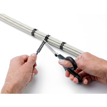 Joustava nippuside Schneider Electric Rapstrap musta 24 kpl