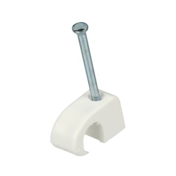 Naulakiinnike Rev 7-11mm 50KPL Valkoinen